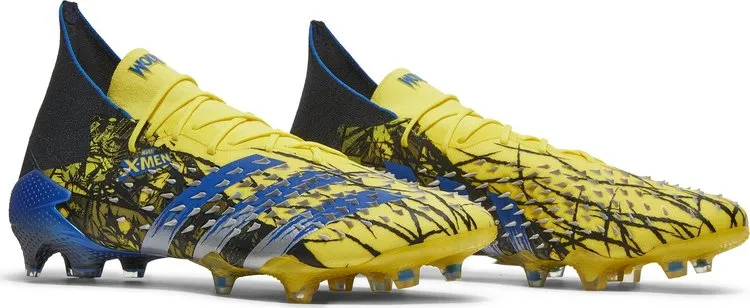 Adidas Marvel x Predator Freak.1 FG 'Wolverine' Boots, Yellow