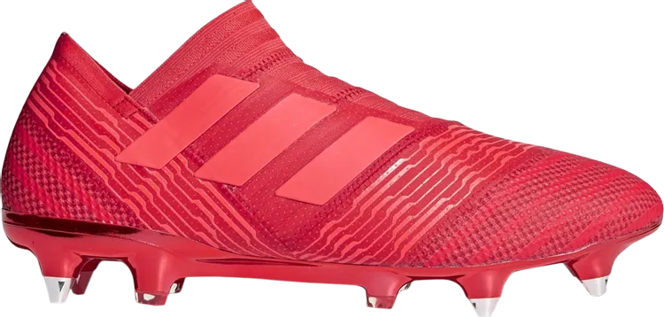 Adidas Nemeziz 17  SG 'Real Coral' boots, red