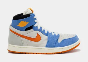 Air Jordan 1 Zoom CMFT 2 Royal Pulse Mens Basketball Lifestyle Shoes (Blue/Orange)