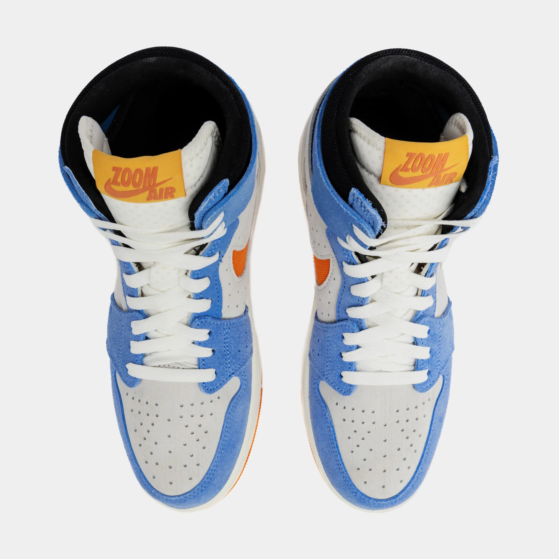 Air Jordan 1 Zoom CMFT 2 Royal Pulse Mens Basketball Lifestyle Shoes (Blue/Orange)