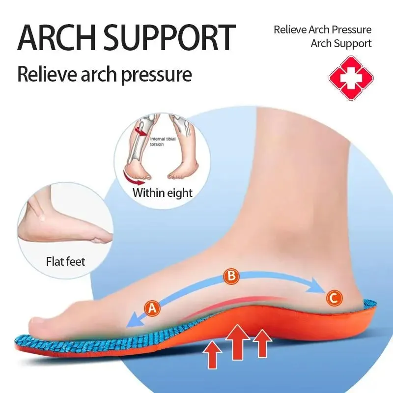 Arch Support Sole Shock Absorption Deodorant Breathable (Men & Women)