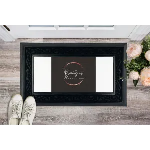 Beauty is Perfection Sublimation Heavy Duty Door Mat