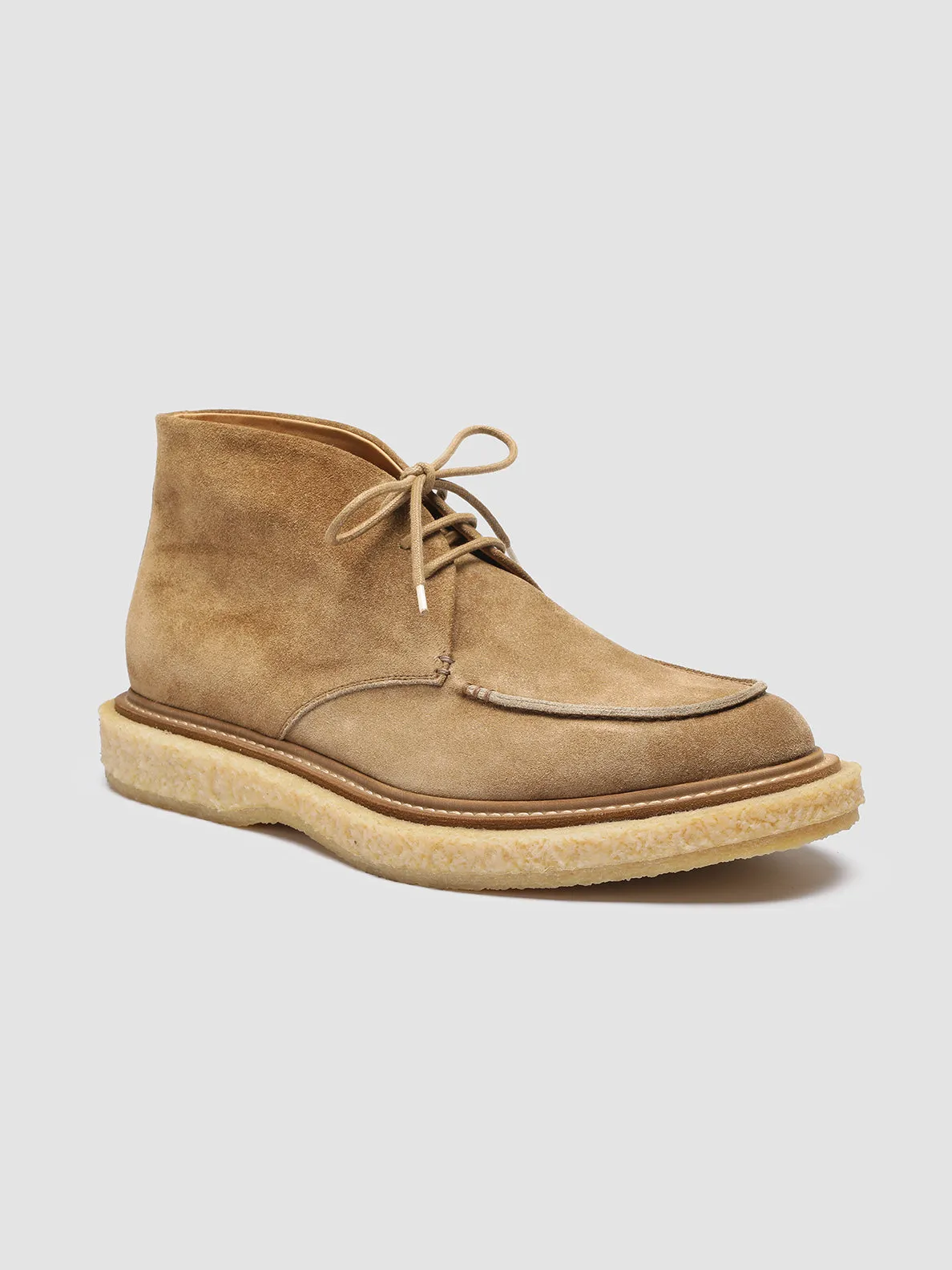 BULLET 001 - Taupe Suede Chukka Boots