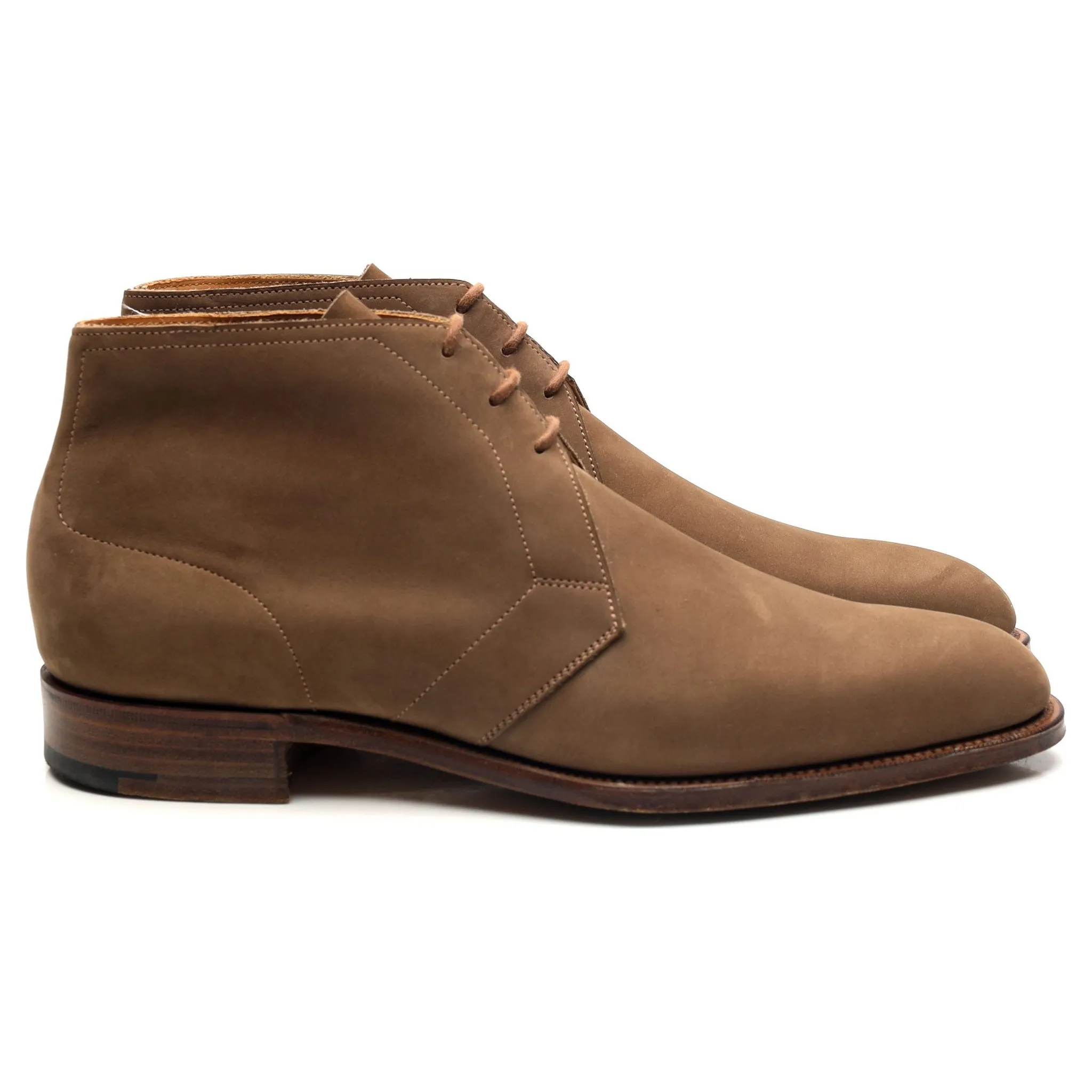 'Cherwell' Brown Nubuck Chukka Boots UK 6 F