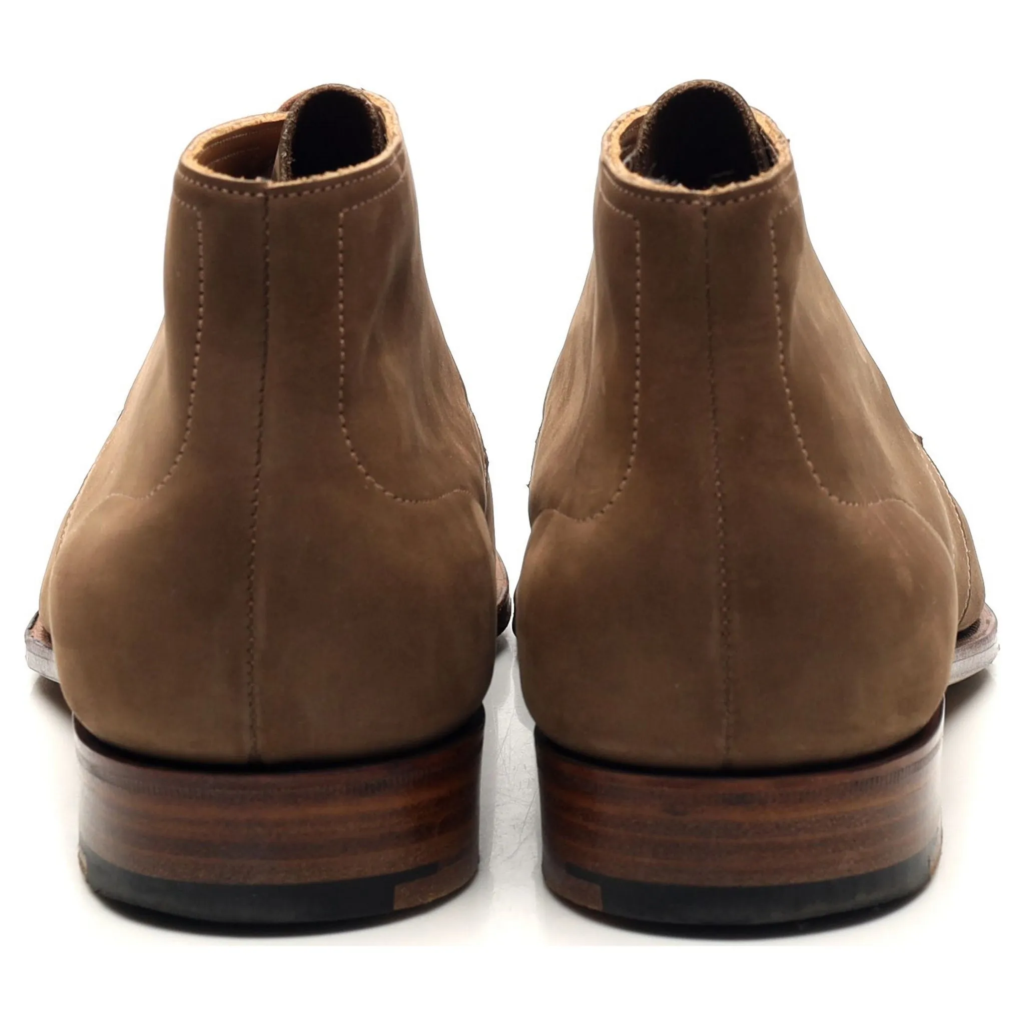 'Cherwell' Brown Nubuck Chukka Boots UK 6 F