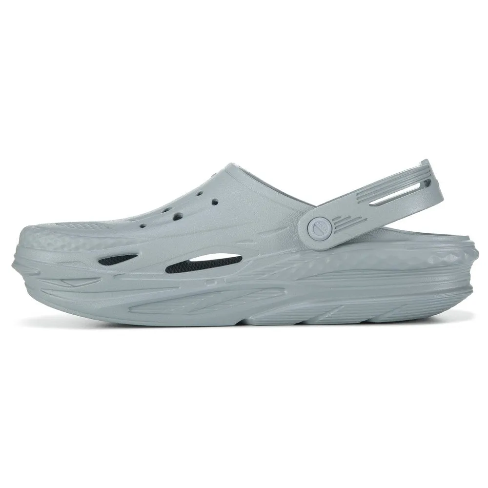 Crocs slip-ons, gray