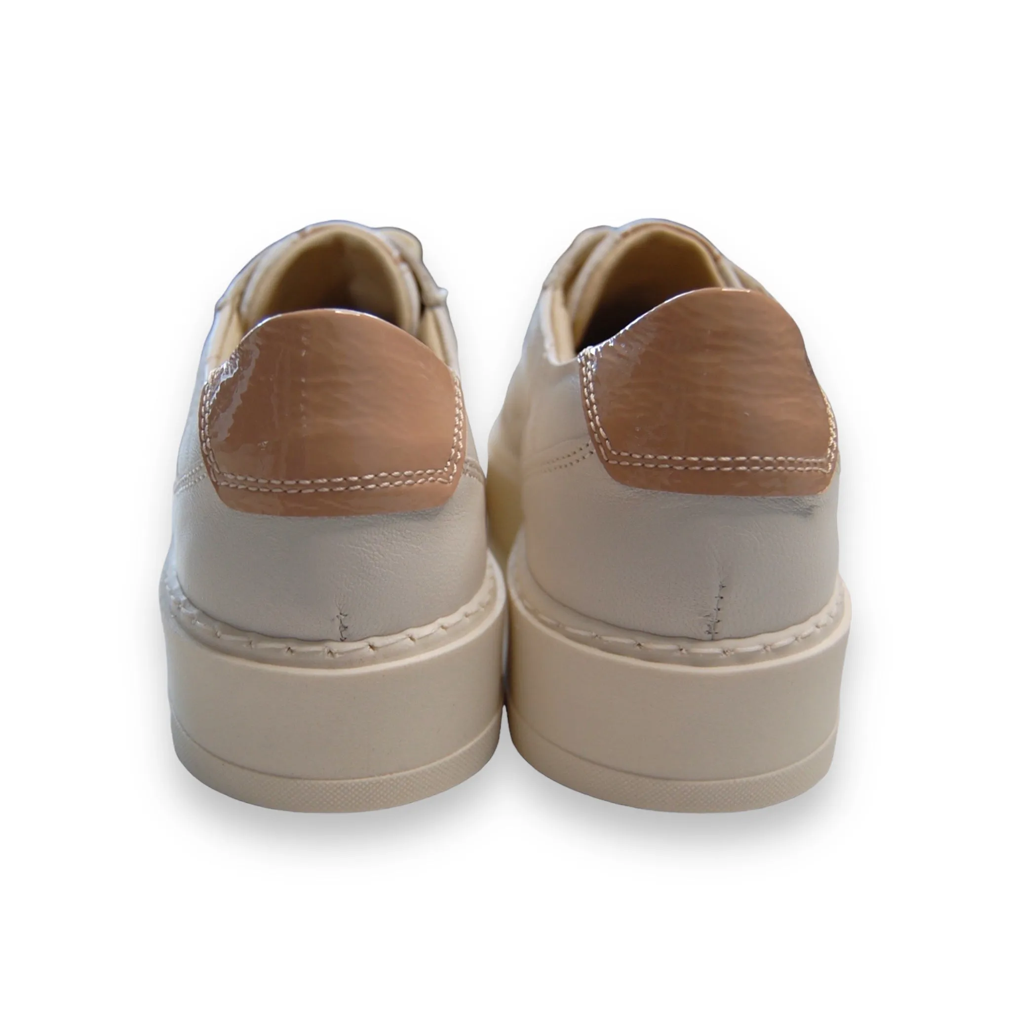 DL Sport Quilted Leather Sneaker Neutral