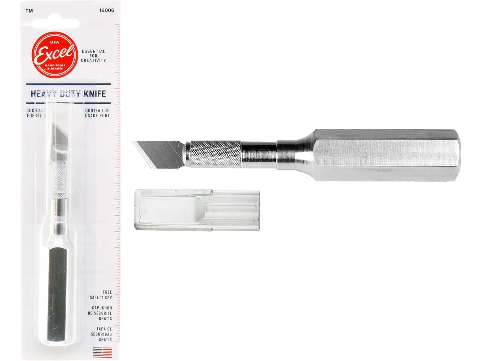 Excel K6 Heavy Duty Aluminum Knife, 16006, USA