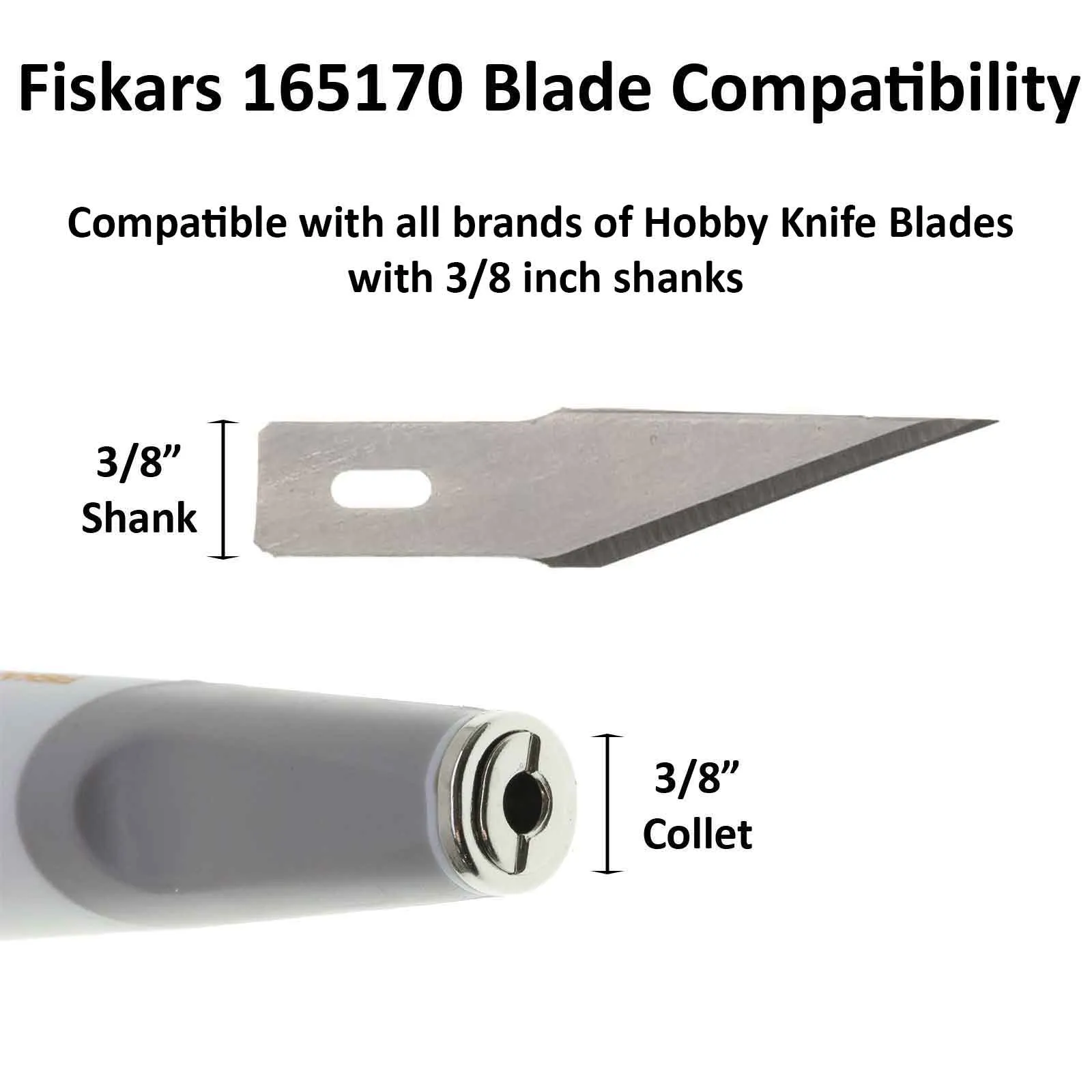 Fiskars 165100-1002 Heavy-duty Easy Change Detail Knife