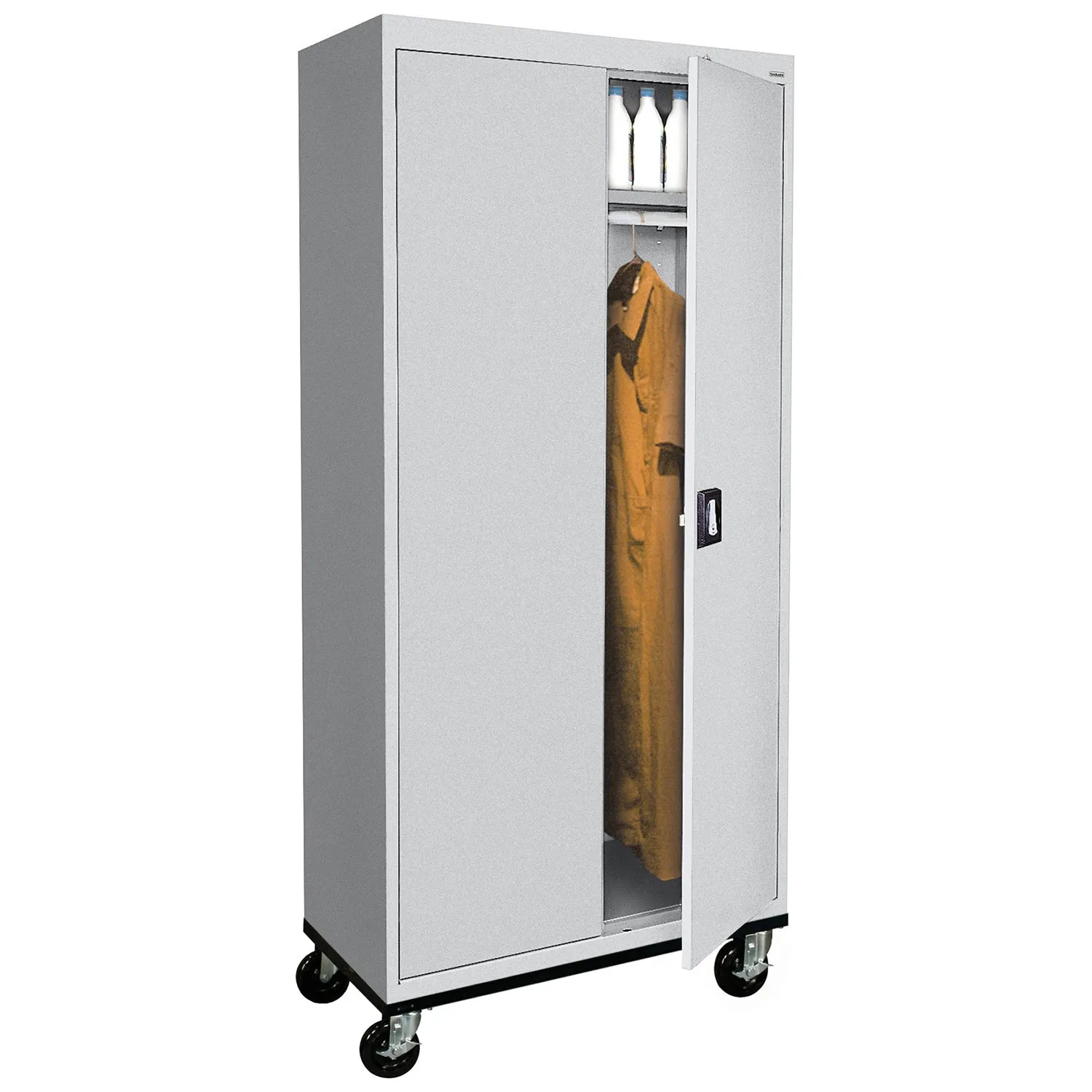 Heavy Duty Mobile Welded Steel Wardrobe Cabinets