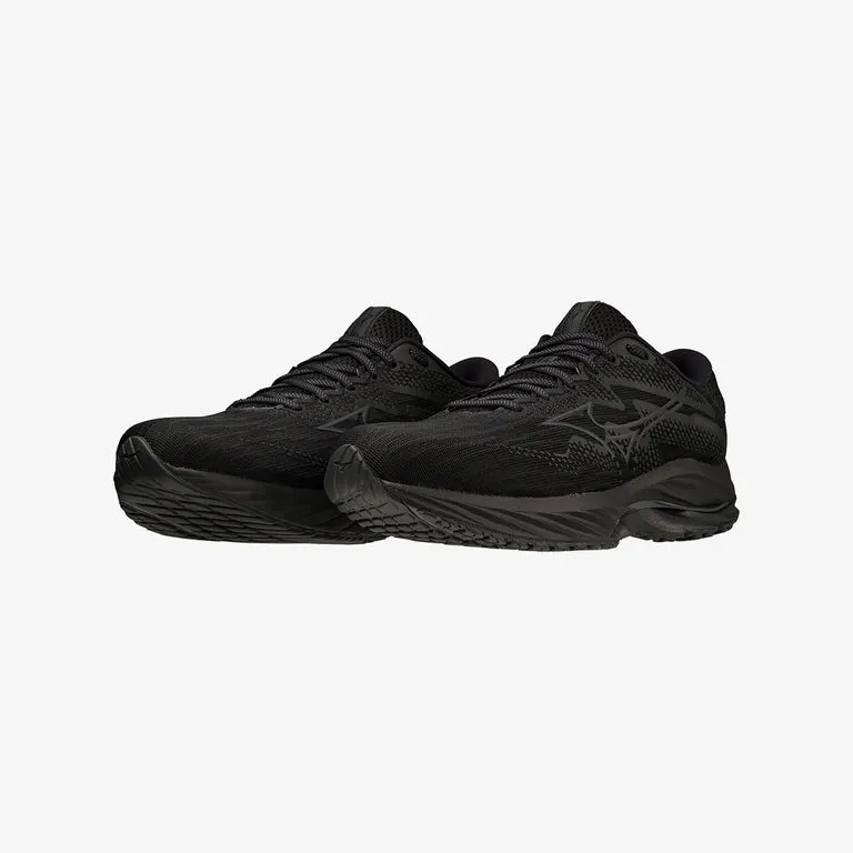 MIZUNO WAVE RIDER 27 - MENS - BLACK BLACK