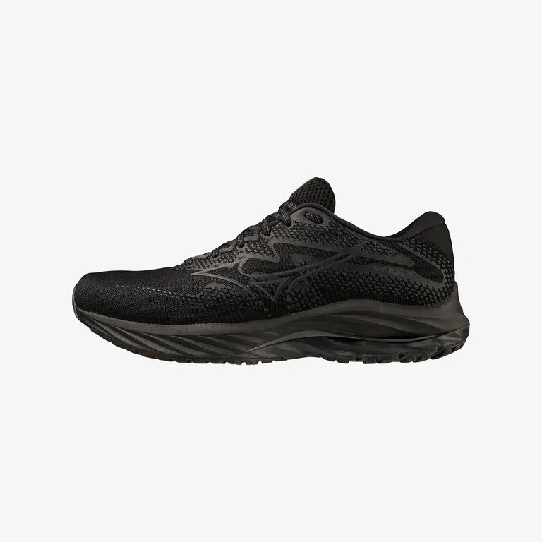 MIZUNO WAVE RIDER 27 - MENS - BLACK BLACK