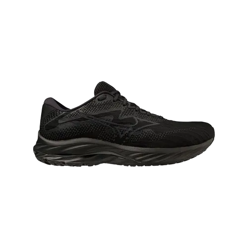 MIZUNO WAVE RIDER 27 - MENS - BLACK BLACK