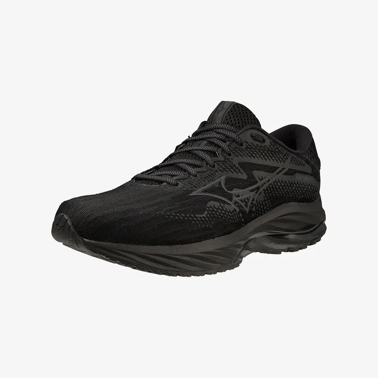 MIZUNO WAVE RIDER 27 - MENS - BLACK BLACK