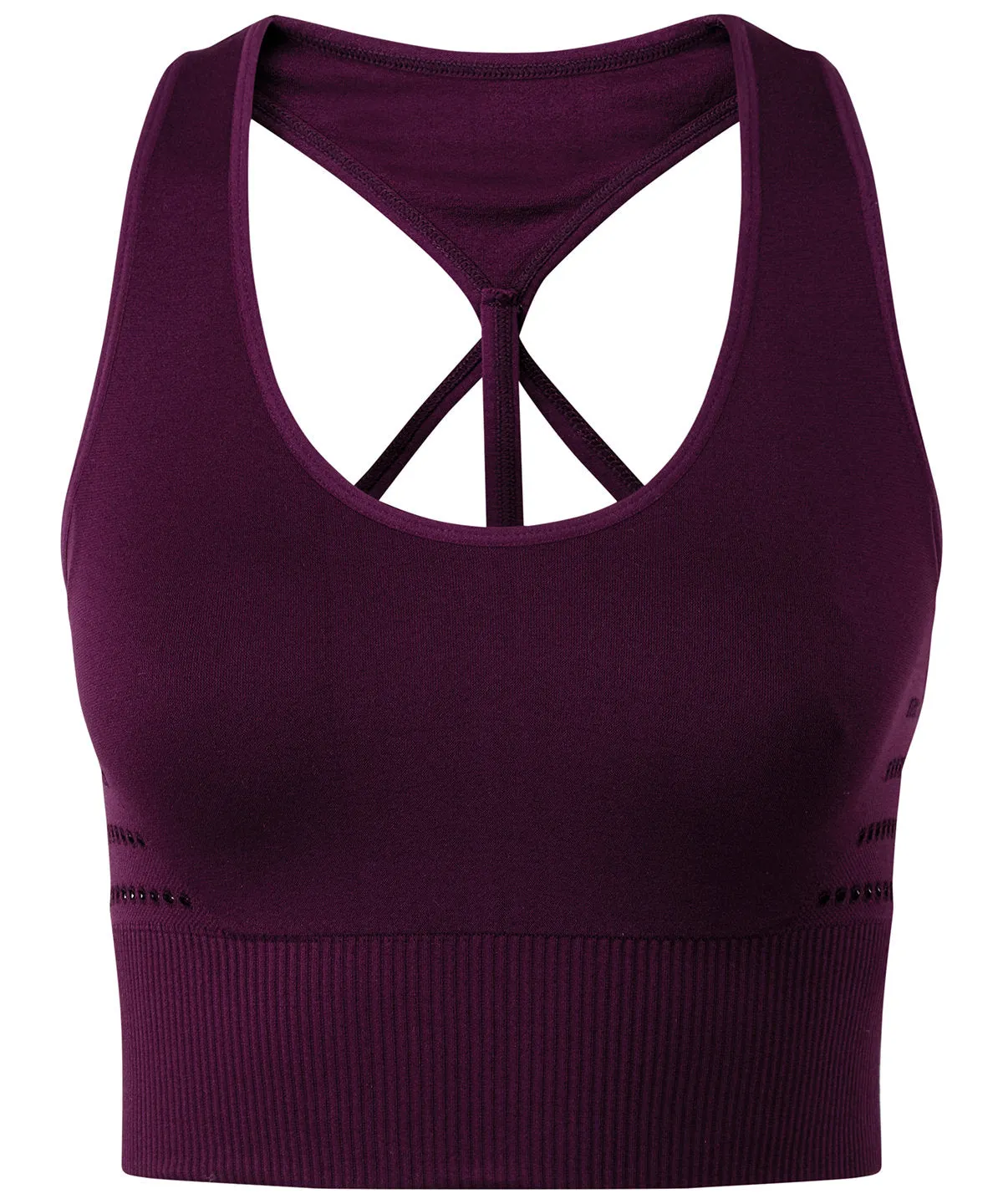 Mulberry - TriDri® seamless '3D fit' multi-sport reveal sports bra