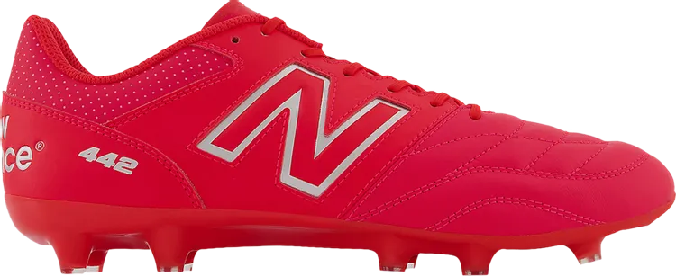 New Balance 442v2 Team FG 'Red White' Boots, red