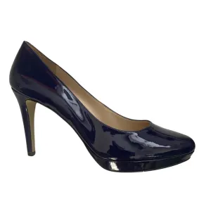 NINEWEST Patent Court Shoe Navy SIZE 42