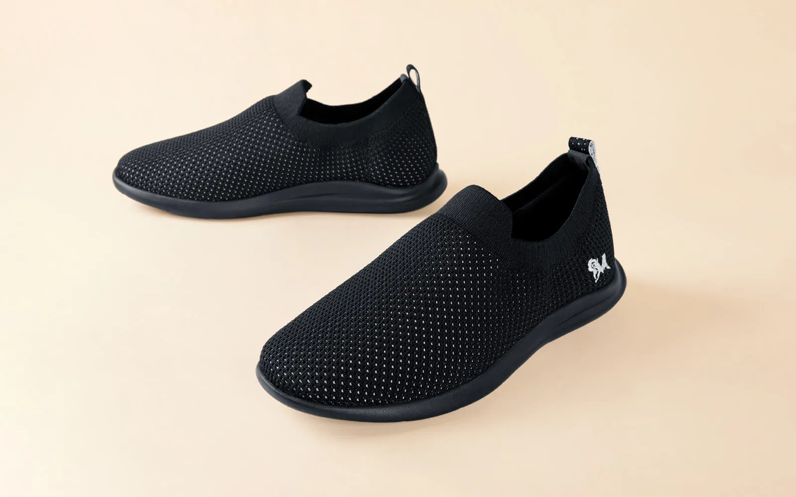 Spotlight Slip Ons : Hale Black