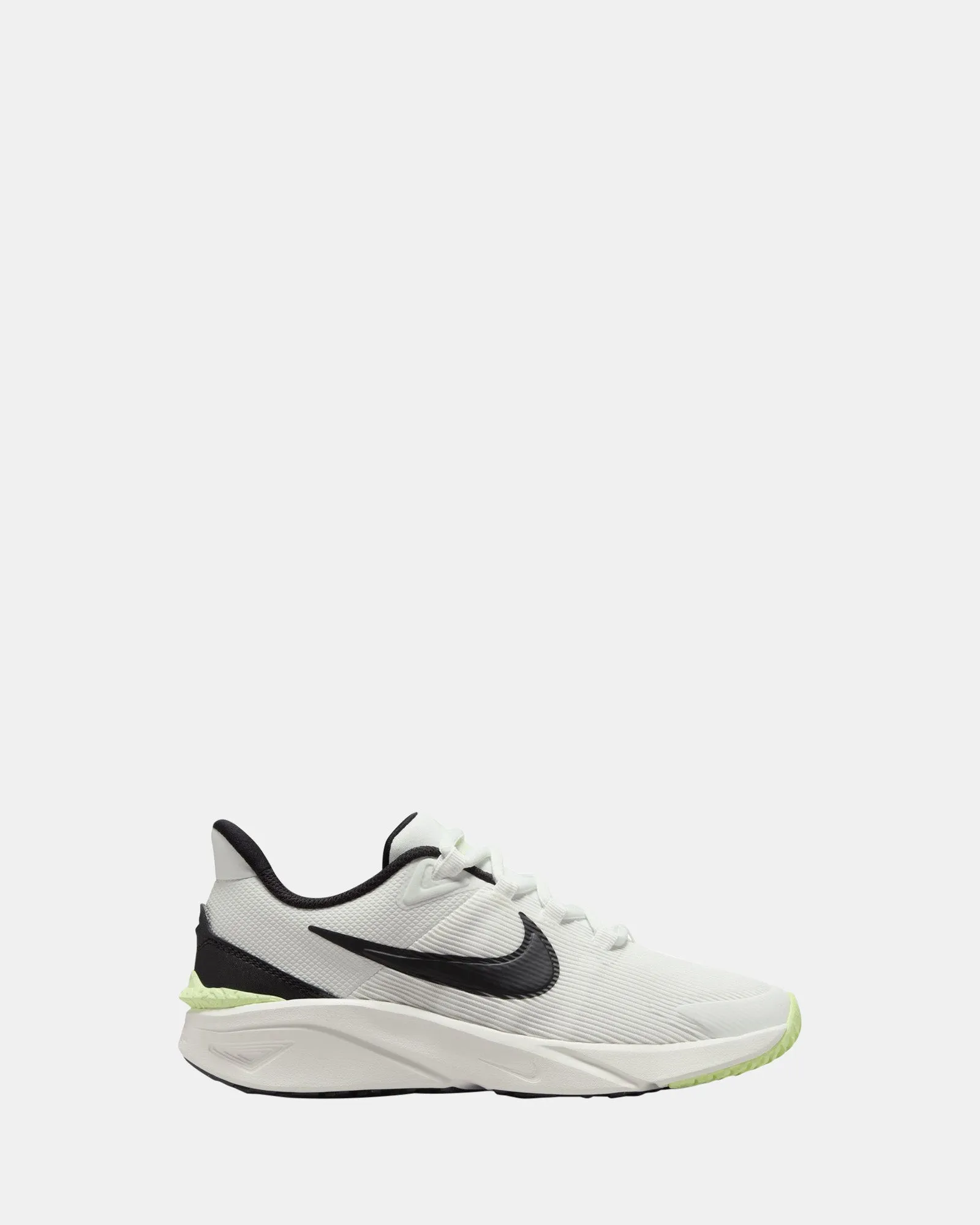 Star Runner 4 NN Grade School Summit White/Black/Barely Volt