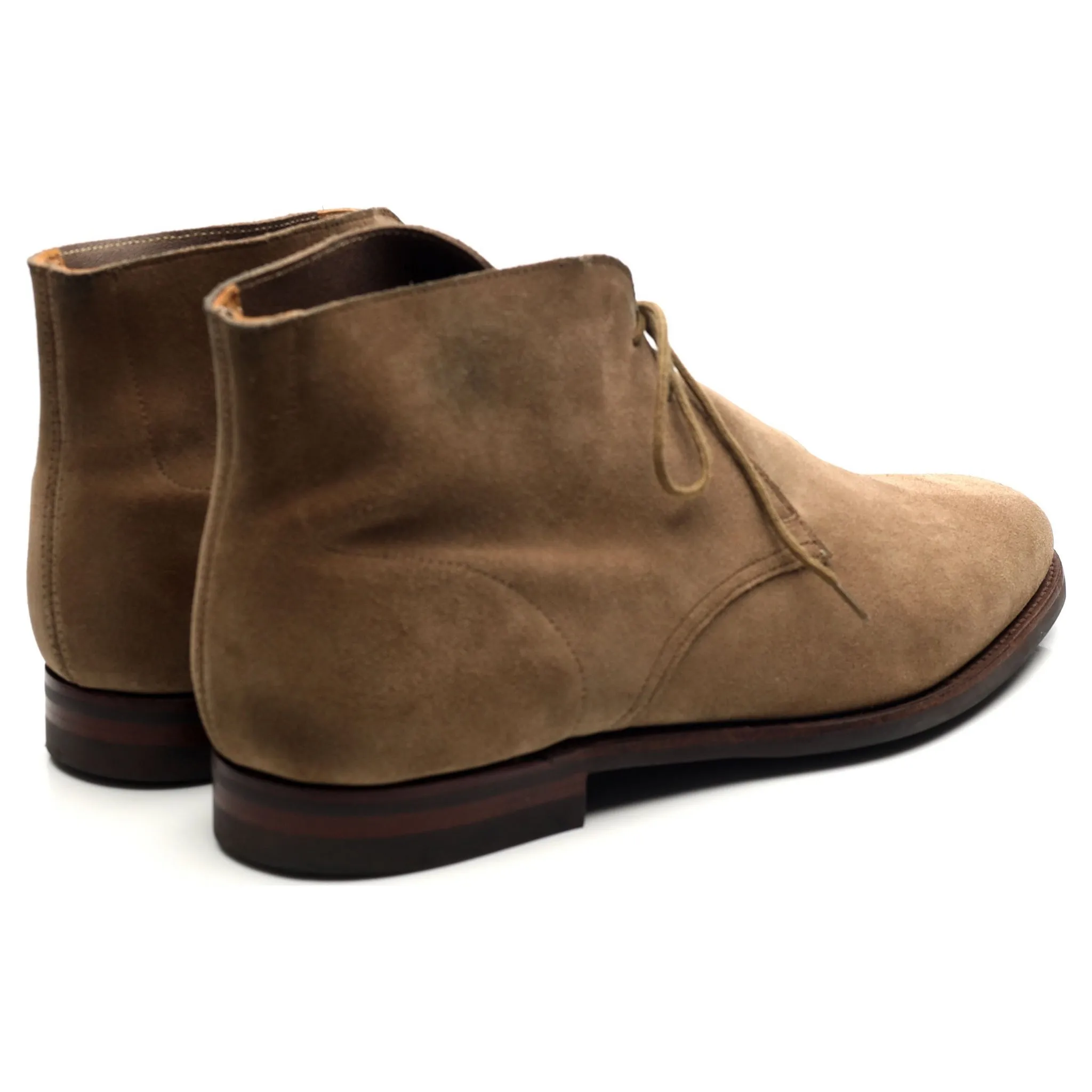 'Sulgrave' Stone Suede Chukka Boots UK 8.5 E