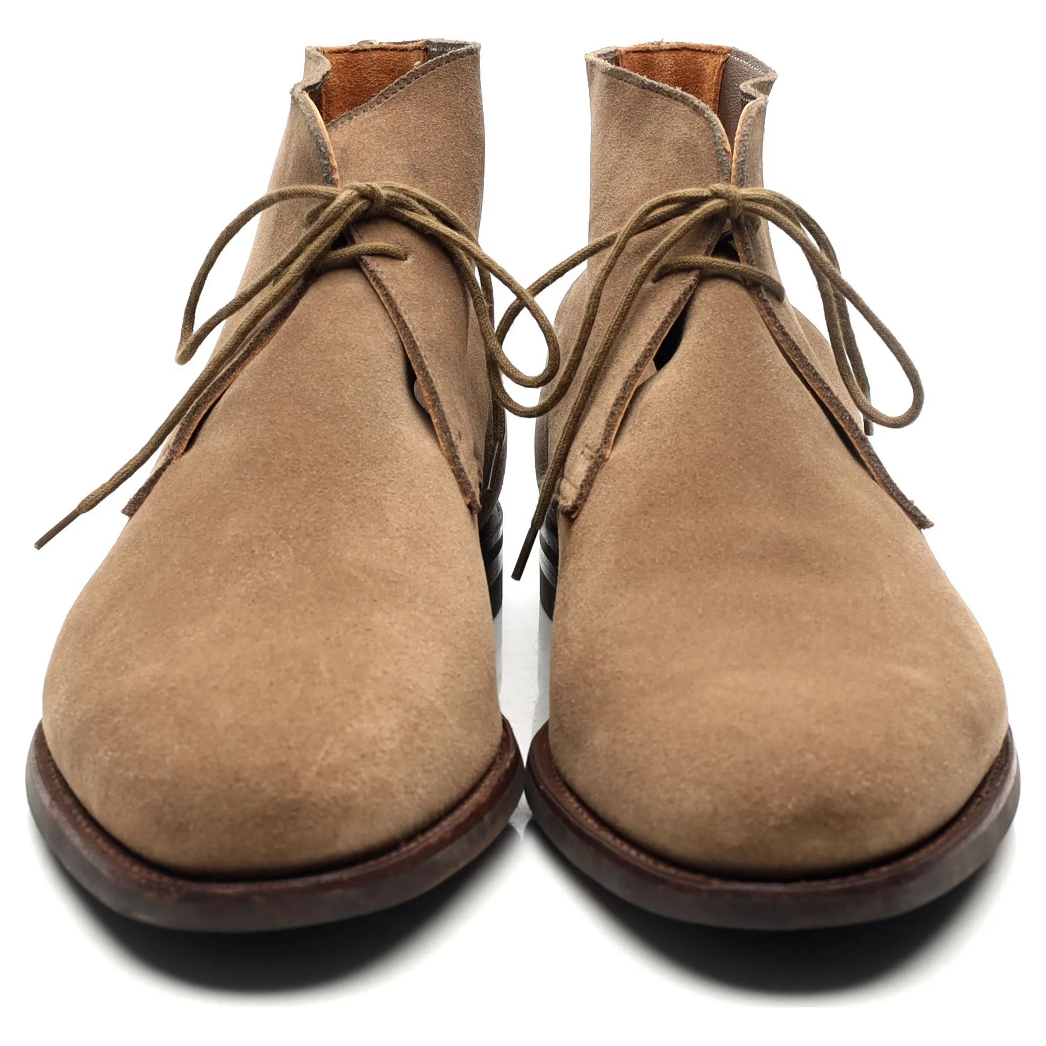 'Sulgrave' Stone Suede Chukka Boots UK 8.5 E