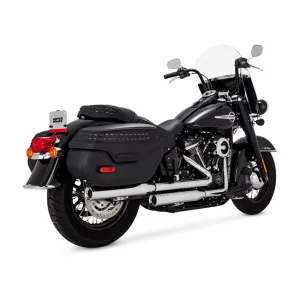 Vance & Hines 16316 PCX Chrome Eliminator 300 Exhaust 2018-22 Heritage Softail / Deluxe