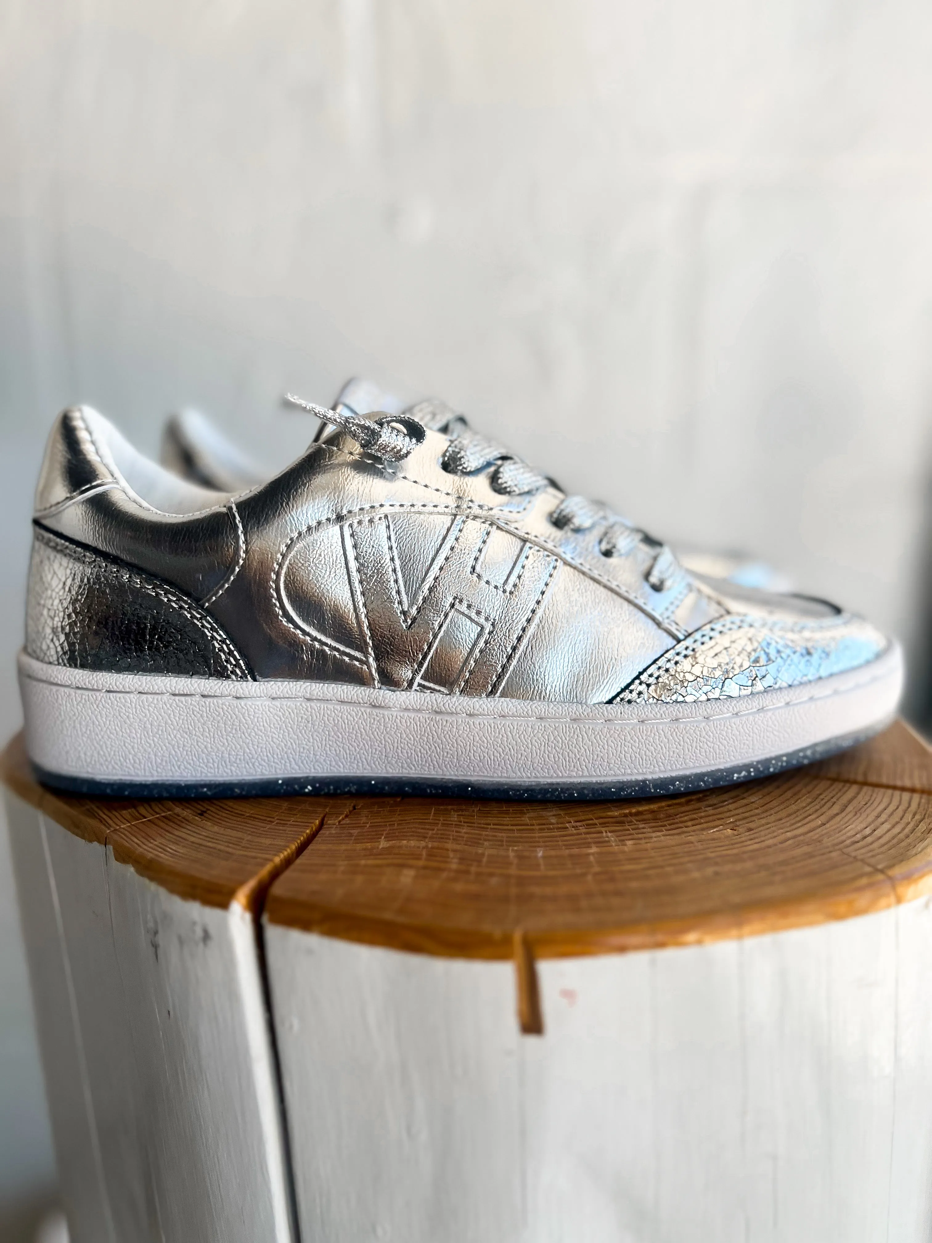 Vintage Havana | Quick 3 Cracked Washed Sneakers